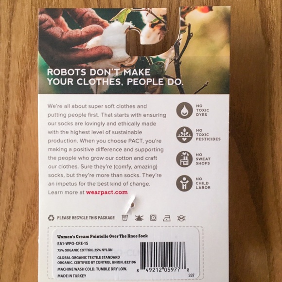 🌕 No Longer Available:  🍨 2 Pairs Organic Socks - Picture 6 of 11